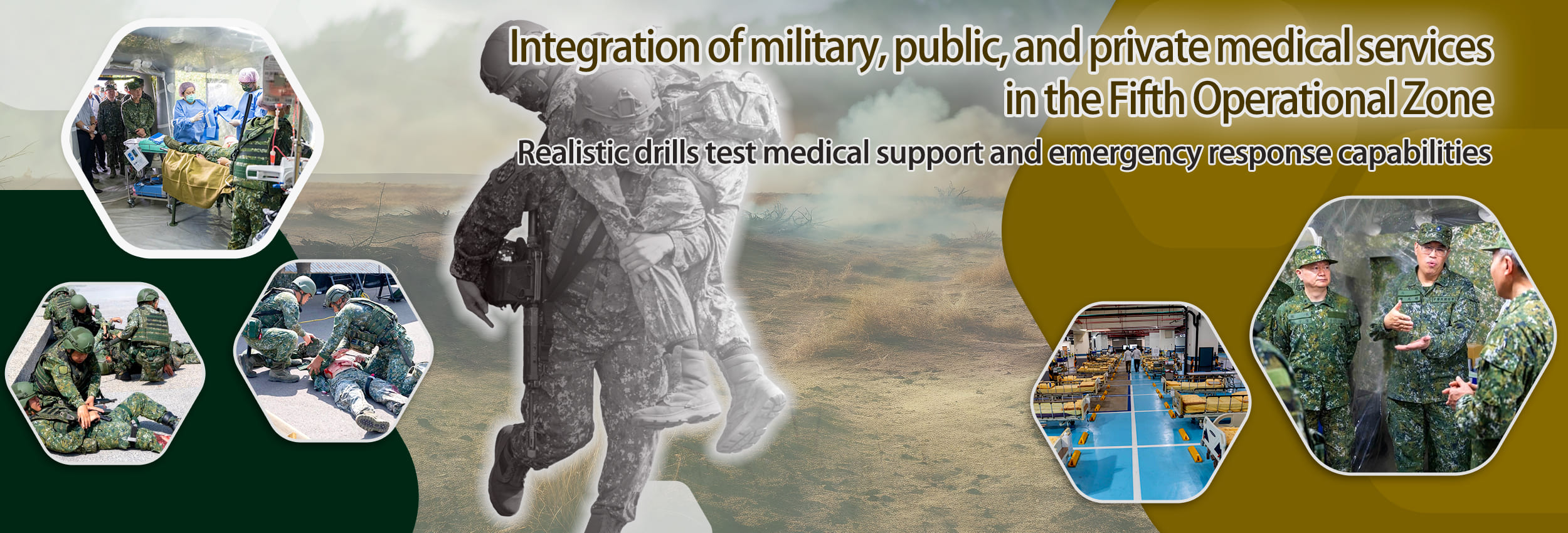 Integration of military, public, and private medical services  in the Fifth Operational Zone