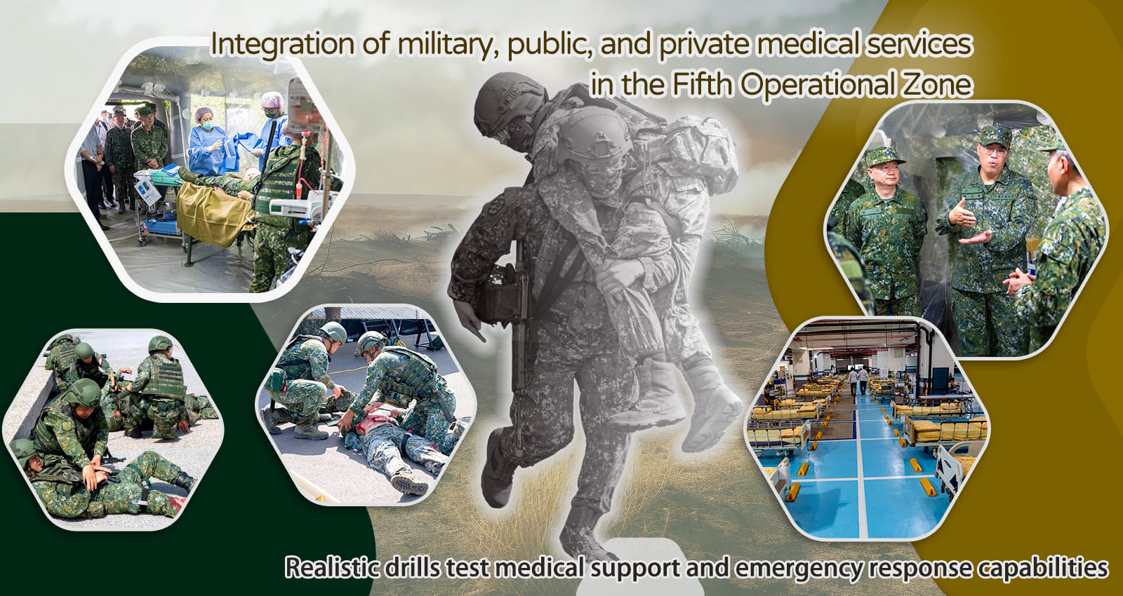 Integration of military, public, and private medical services  in the Fifth Operational Zone