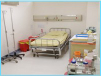  職能教室急救設備完整之治療室(ECT治療室)
