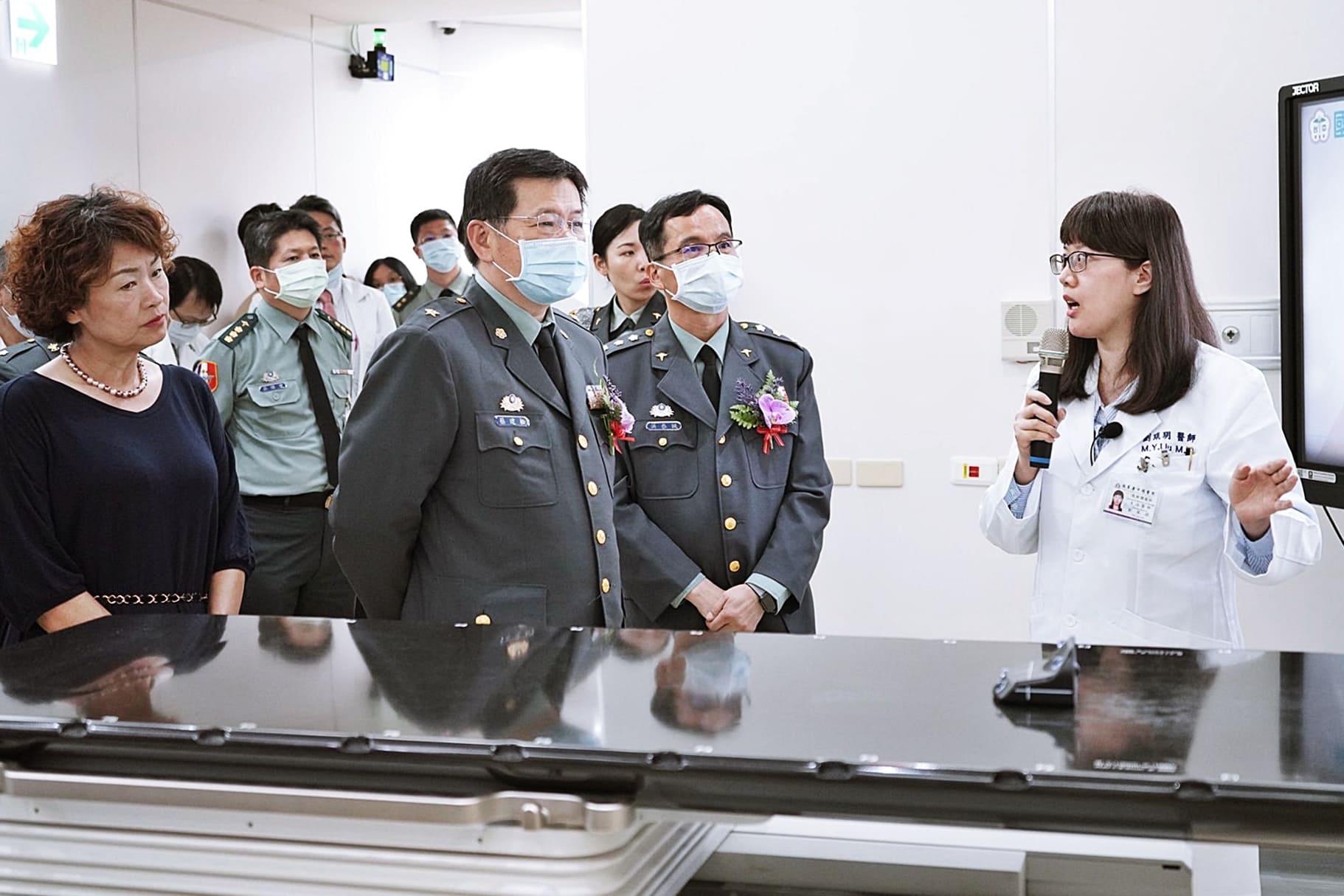 臺中總醫院放射治療中心成立守護軍民健康照片